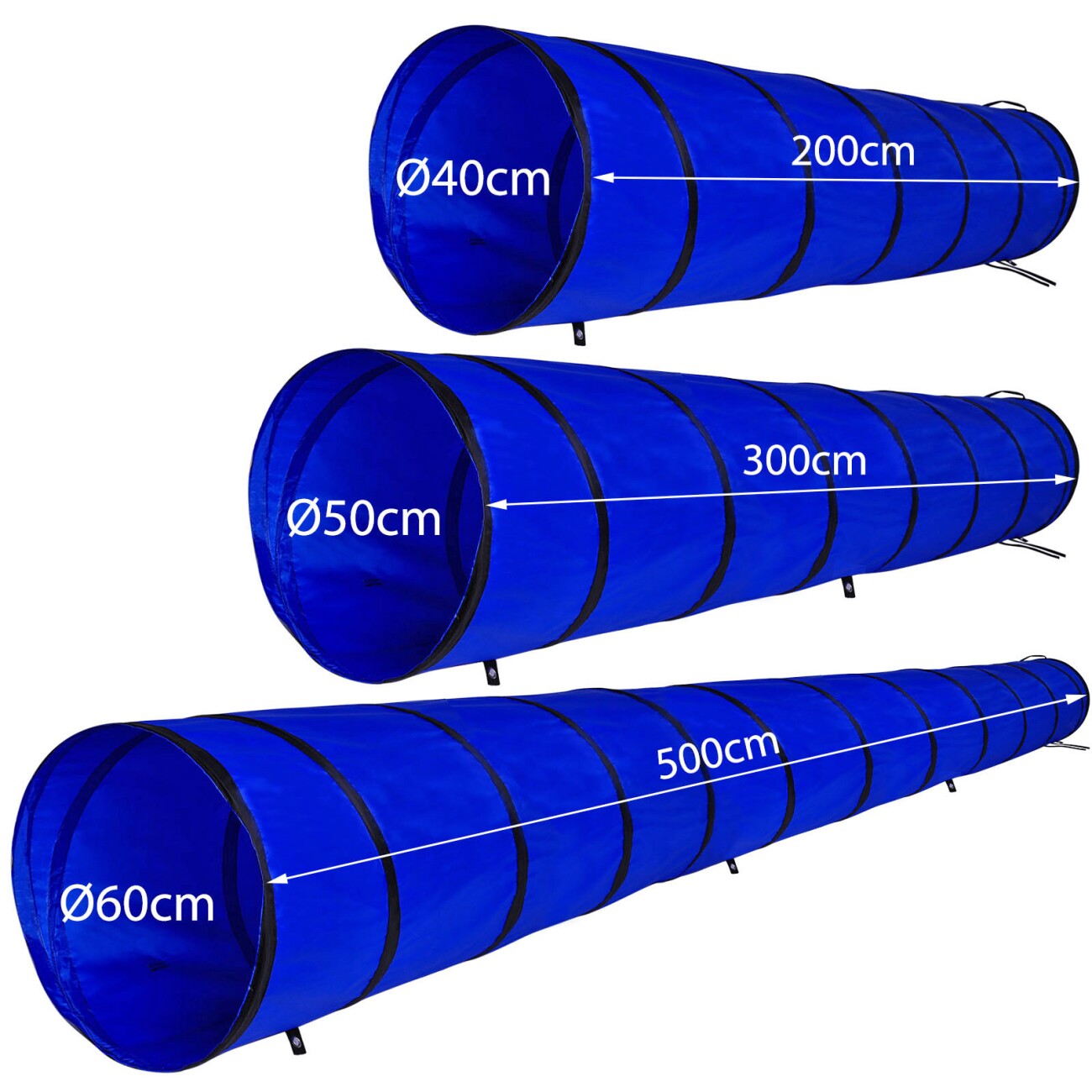 Lionto 5m Tunnel mit Heringen