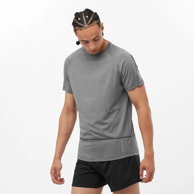 CROSS RUN GRAPHIC  Kurzarmshirt Herren