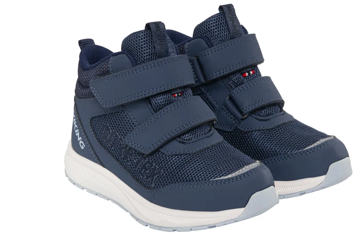 Viking Footwear Kid's Bouncy Mid Gore-Tex Dark Blue