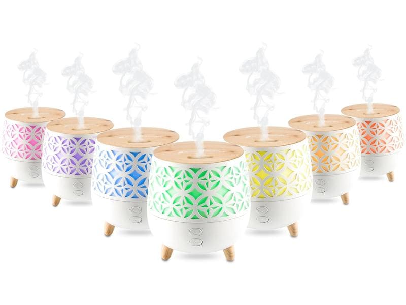 Rio Aromavernebler Talia 15 m² Aroma-Diffusor, Luftbefeuchter und Nachtlicht