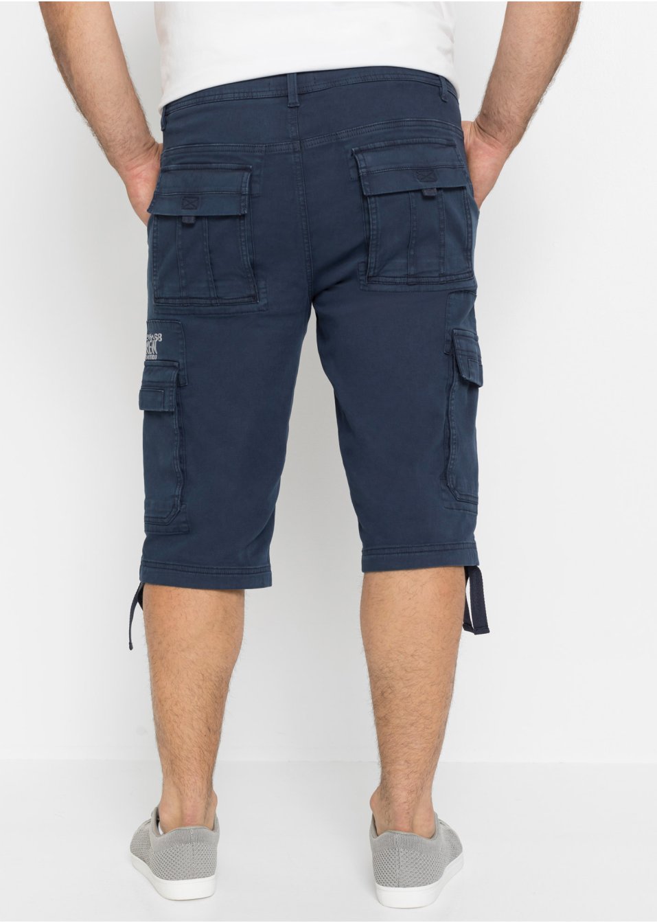 Bermuda long avec poches cargo, Regular Fit