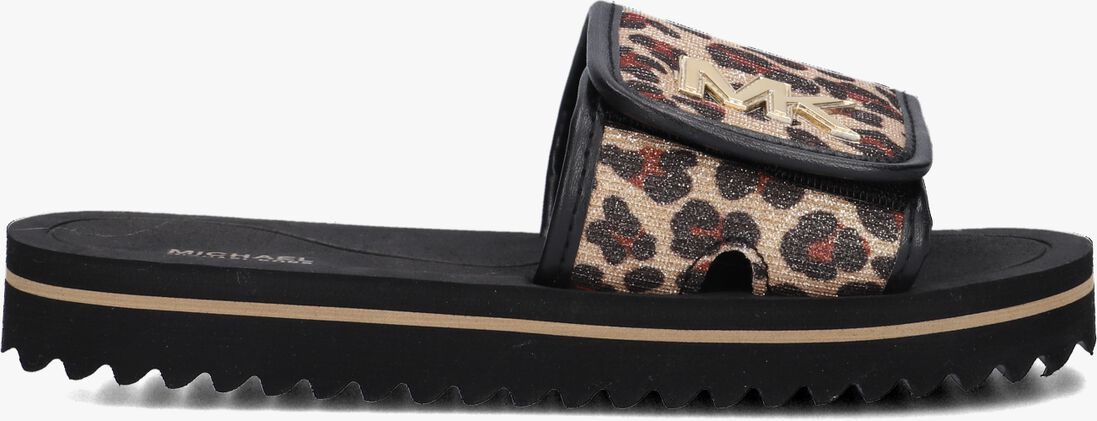 MICHAEL KORS KIDS beige michael kors kids slippers eli platform