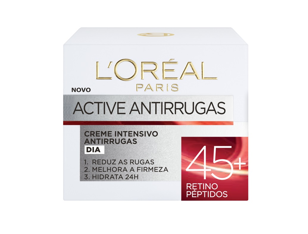 CREME L'ORÉAL ROSTO DIA ACTIVE ANTIRRUGAS 45  50ML