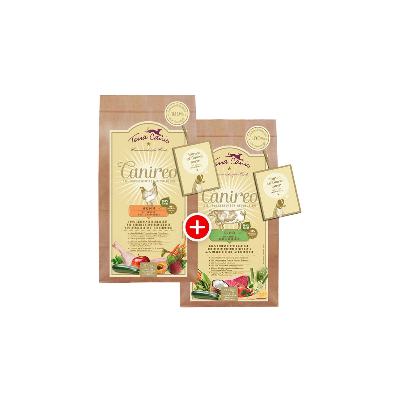 Terra Canis Canireo Adult Probierpaket 2x1kg