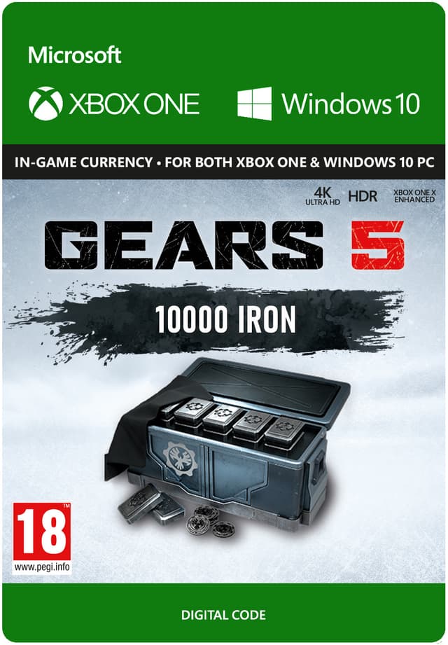 Gears of War 5: 10,000 Iron + 2,500 Bonus Iron