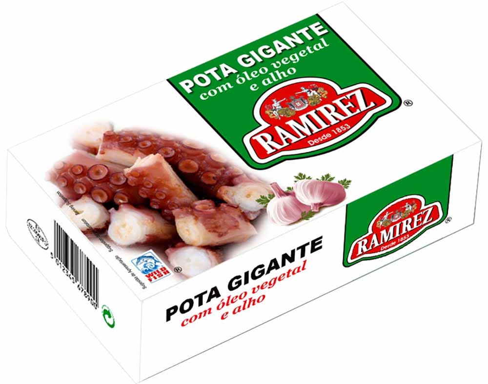 POTA GIGANTE RAMIREZ ÓLEO E ALHO 120(75)G