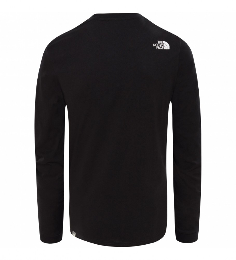 Camiseta de manga comprida The North Face Simple Dome, preta
