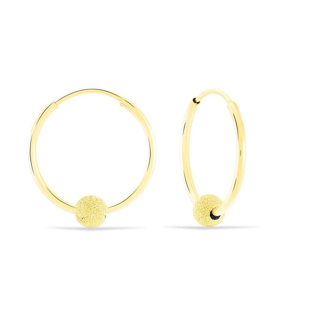 Créoles Ariel Or Jaune