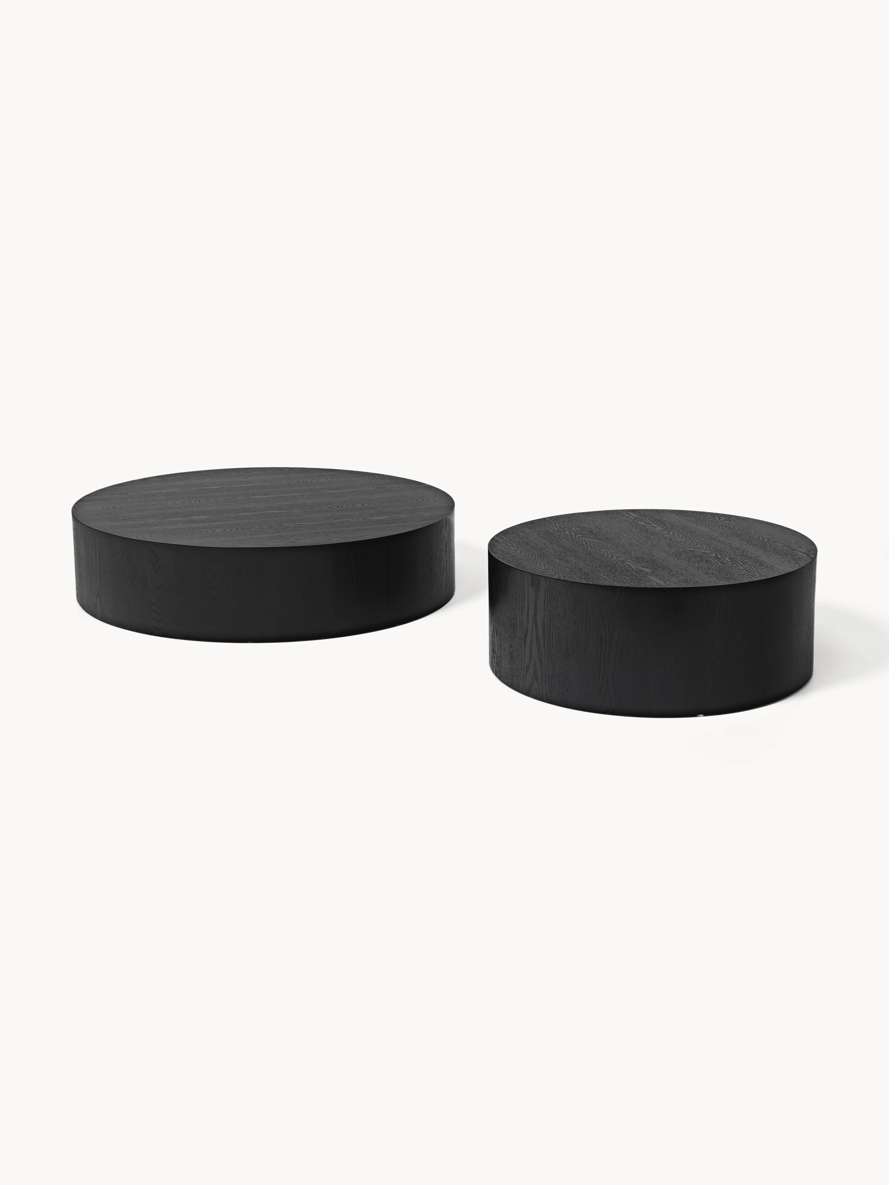 Ronde houten salontafel Dan