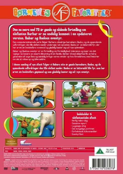 Babar - Forheksede Kokosnødder - DVD