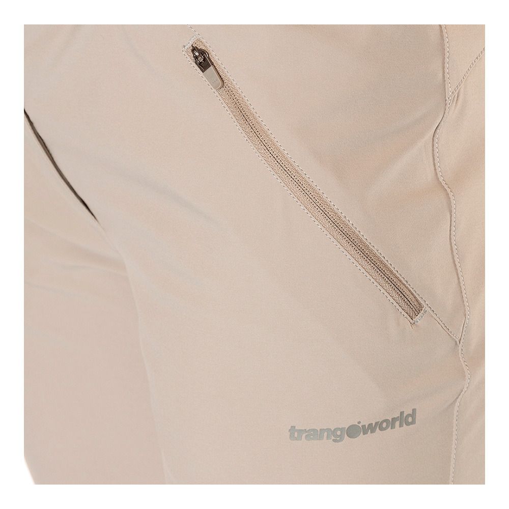 Trangoworld BIROS - Pantalon Femme aluminium