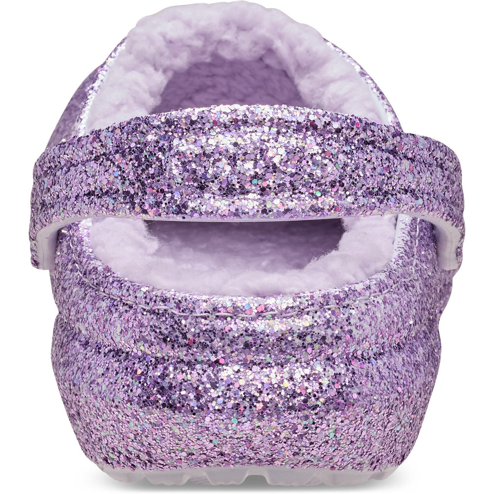 Køb Crocs Purple Moon Classic Lined Chunky Glitter