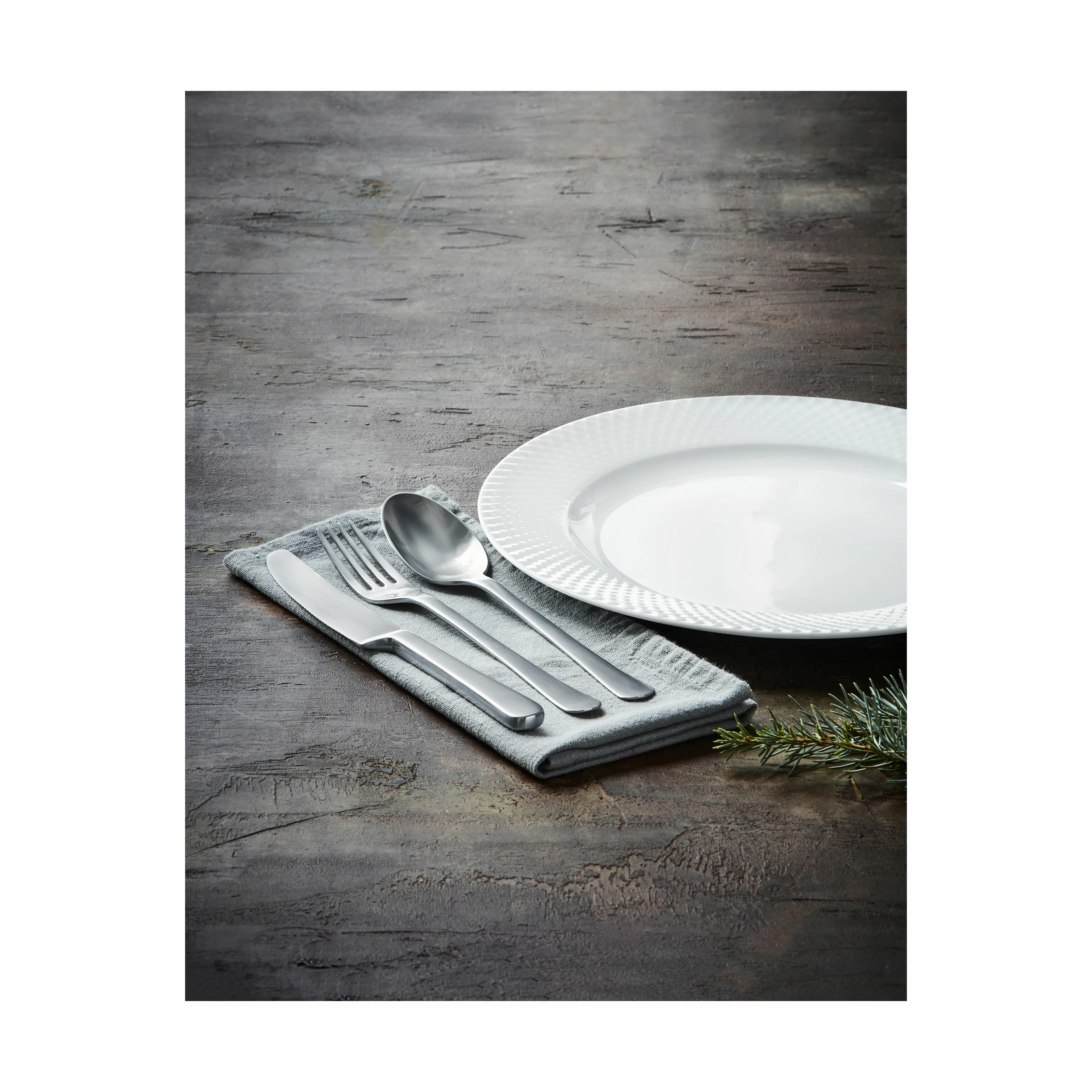 Lyngby Porcelæn Rhombe Frokosttallerken