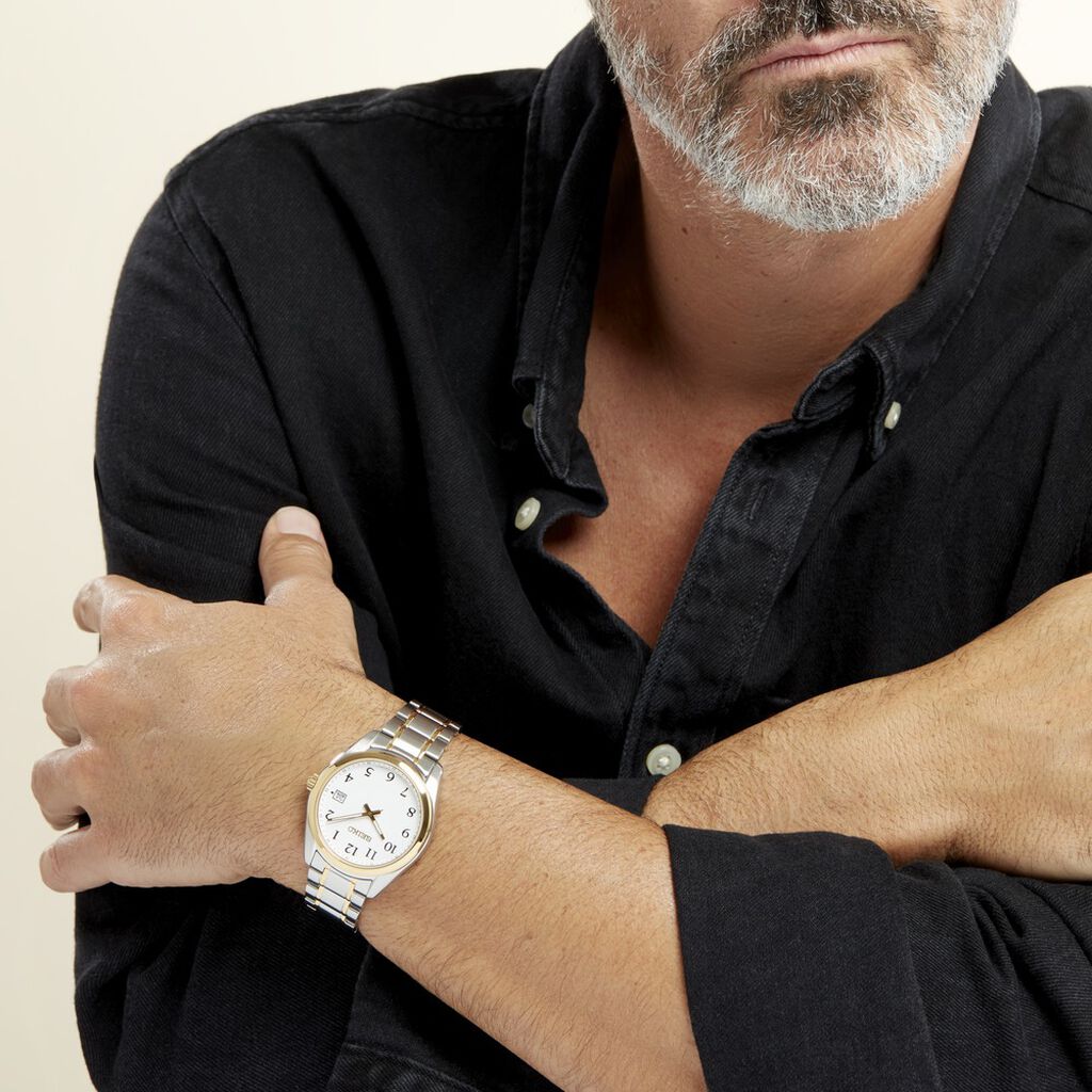 Montre Seiko Classique Blanc