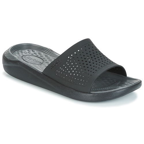 Crocs - LITERIDE SLIDE - Noir