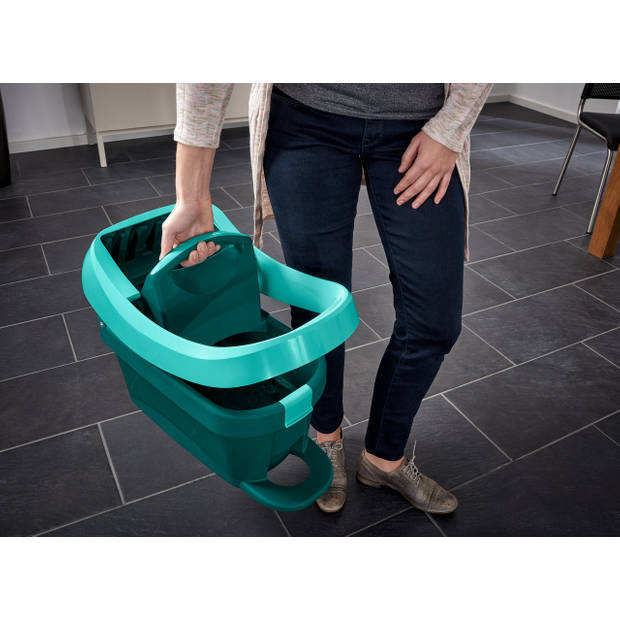 Leifheit Set Profi XL vloerwisser met pers - met wieltjes - compleet systeem - Click System