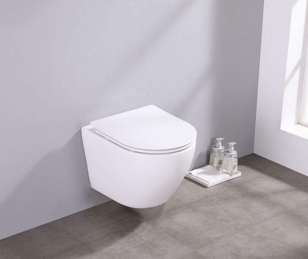 Saniclear Itsie softclose toiletzitting glans wit