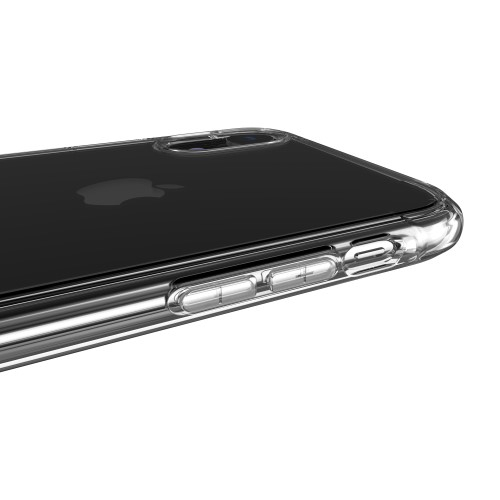 iPhone Xr Gummi Case Hülle Air Cushion Fallschutz - Transparent