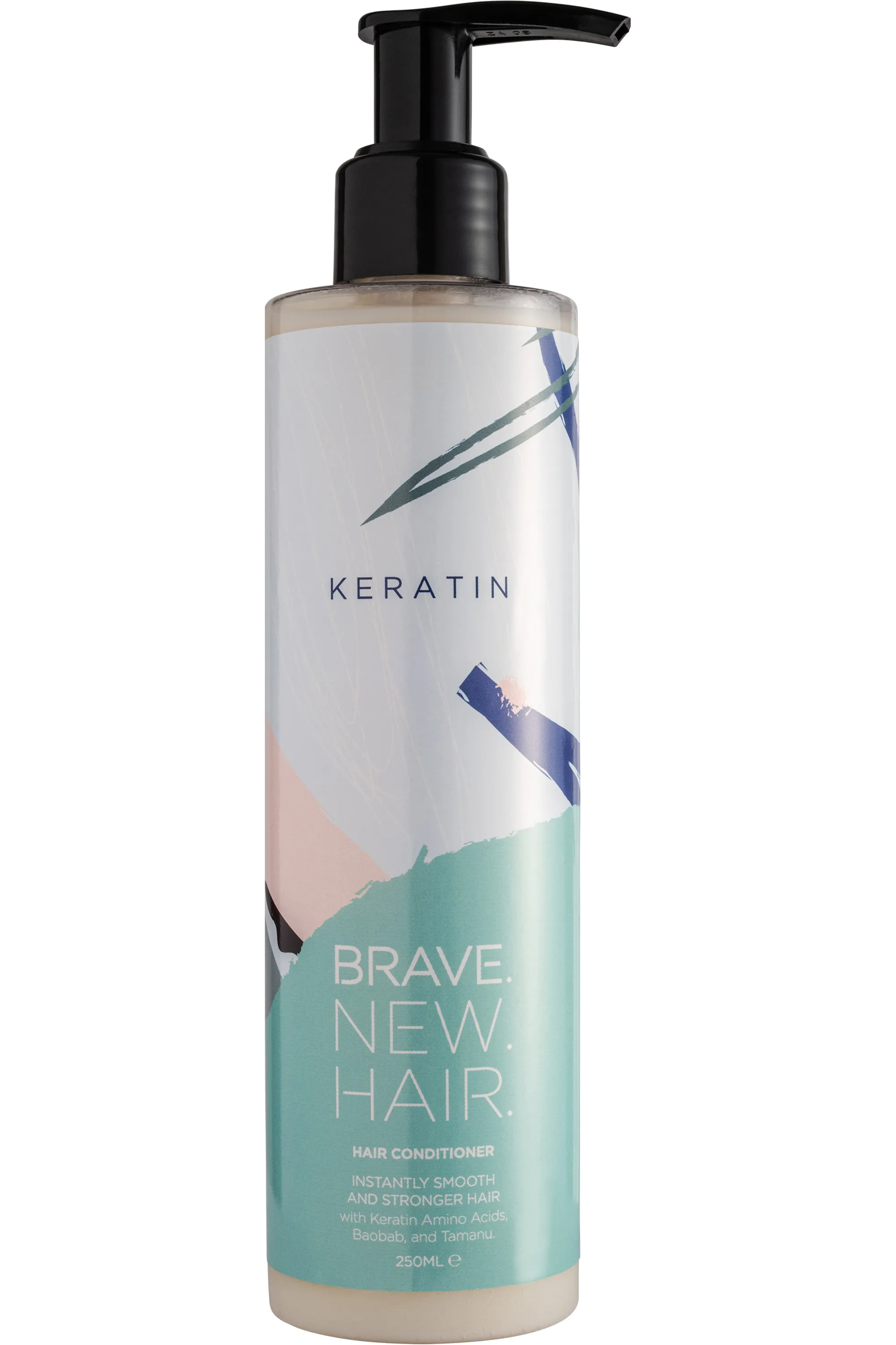 Brave New Hair Après-shampooing à la kératine pour cheveux indisciplinés-250 ml