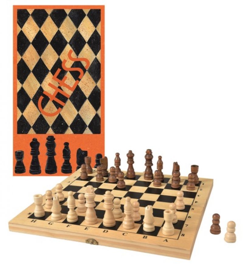 Jeu d'échec en bois Egmont