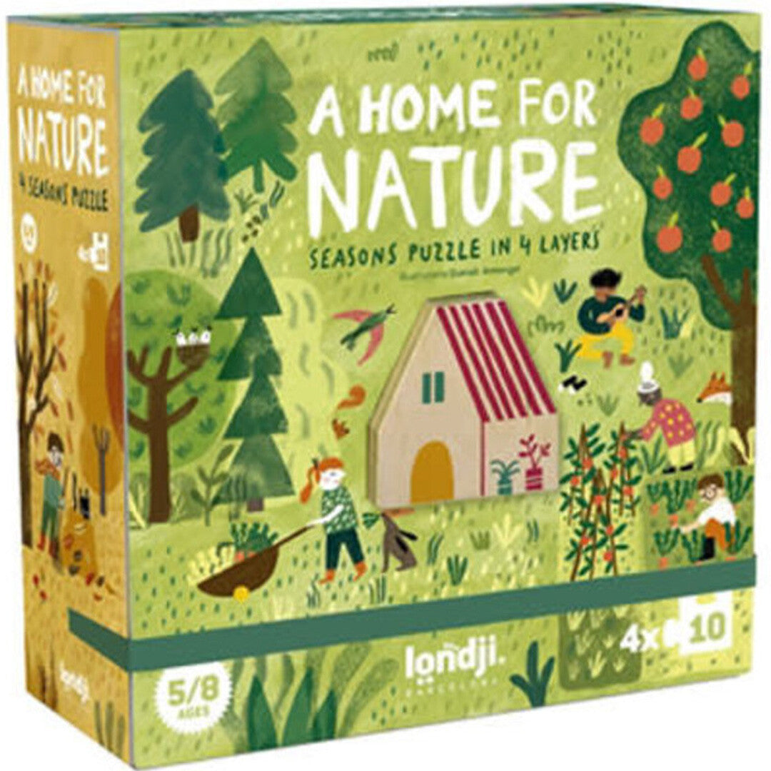 Londji puzzel seizoenen - a home for nature