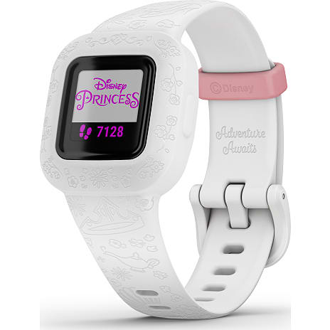 Garmin vivofit Jr. 3 Disney Princess aktivitetssporer med bånd - hvid