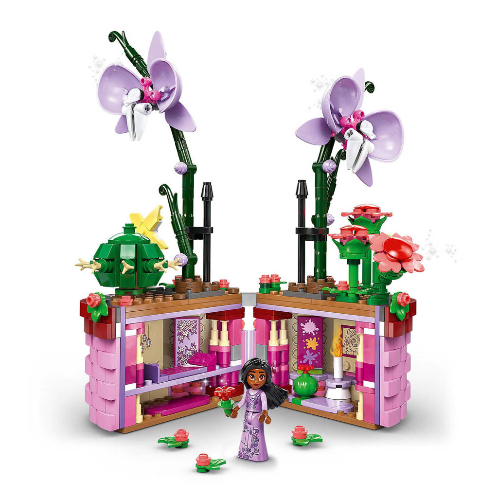 Zeer leuke en verrassende set!Encanto Isabela's bloempot Bouwbaar Speelgoed voor Kinderen 43237