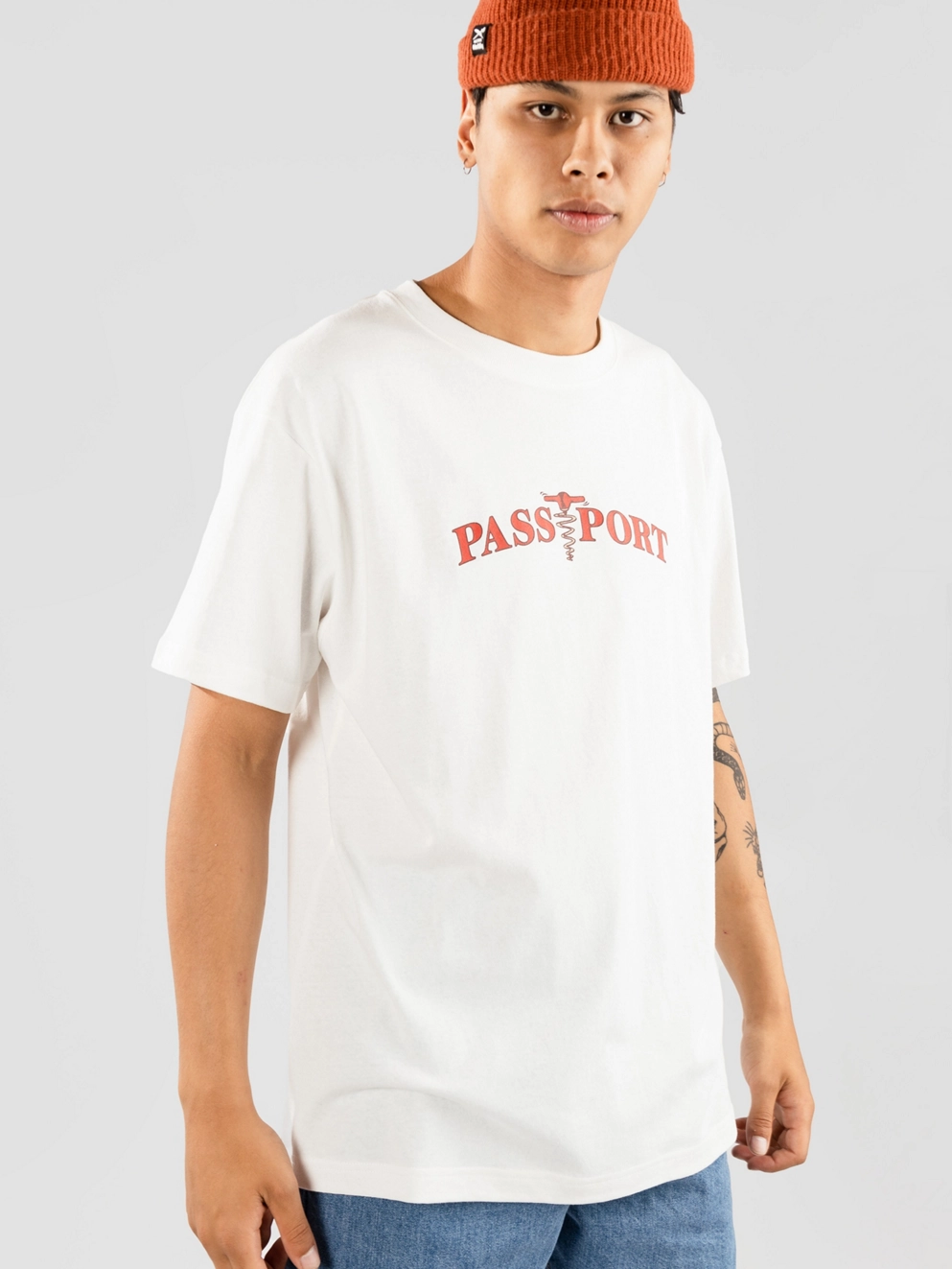 Pass Port Corkscrew T-Shirt white