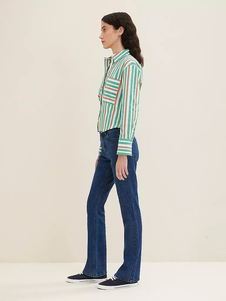 TOM TAILOR Jeans Flared Fit KATE blau