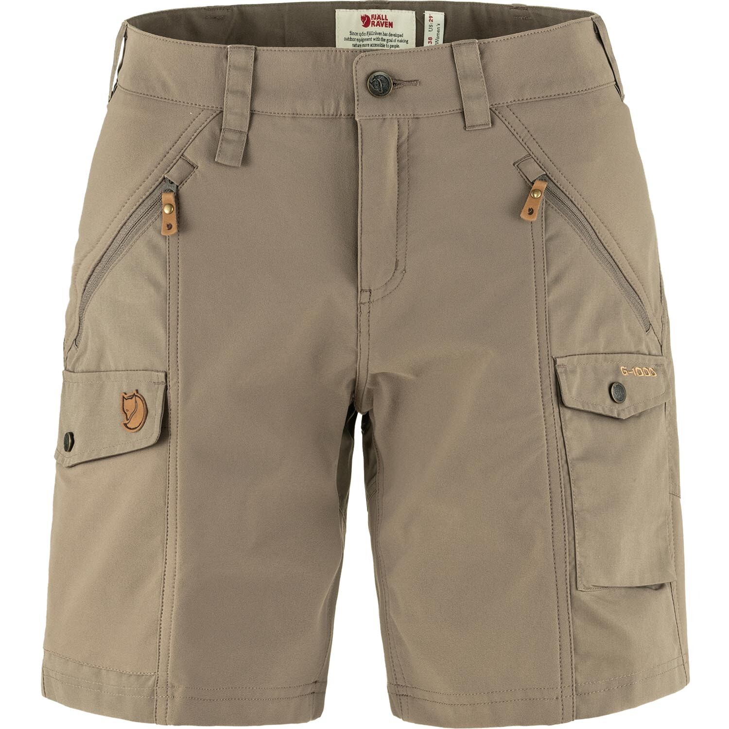Fjällräven Womens Nikka Shorts Curved