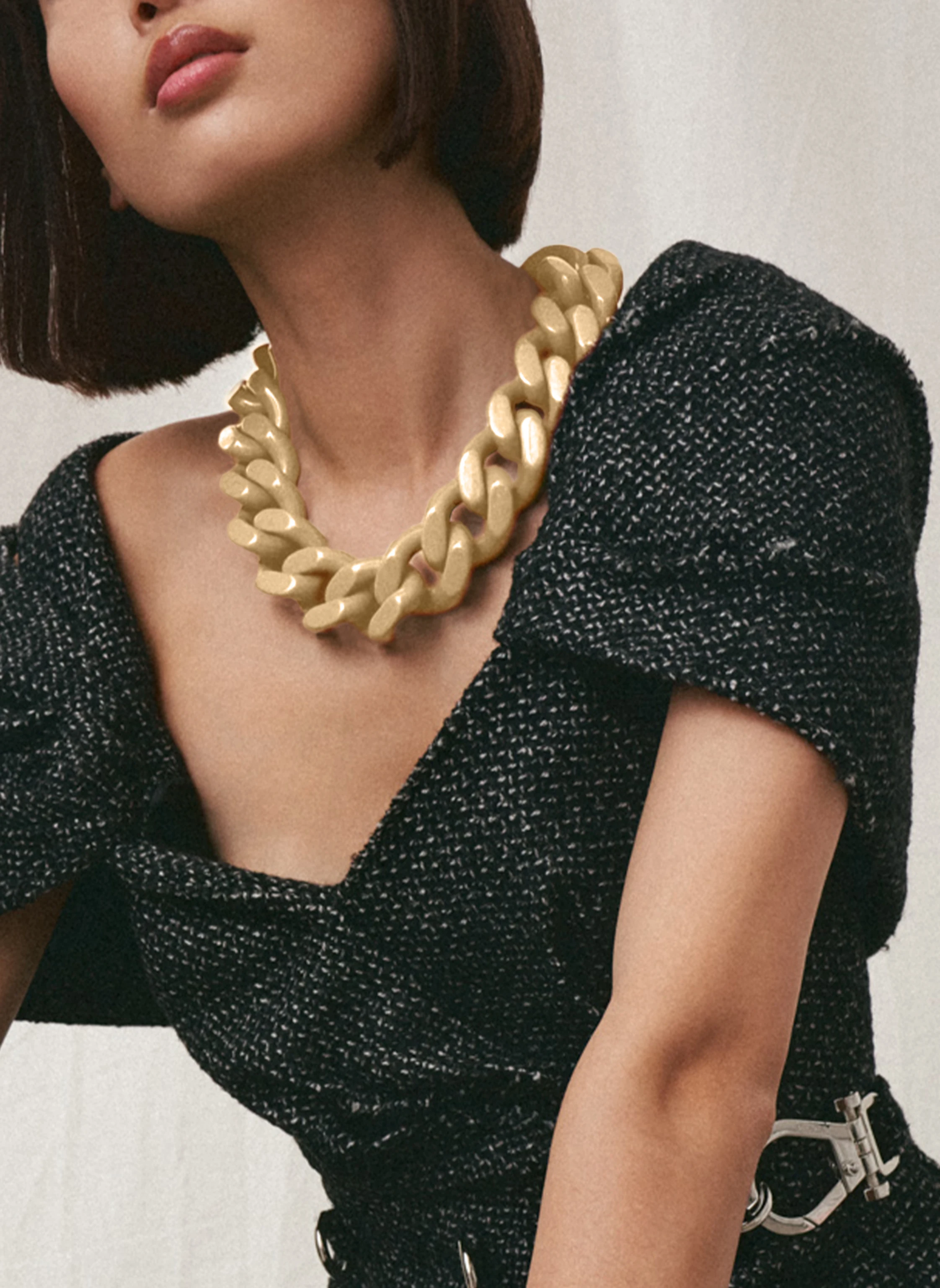 VANESSA BARONI Halskette BIG FLAT CHAIN