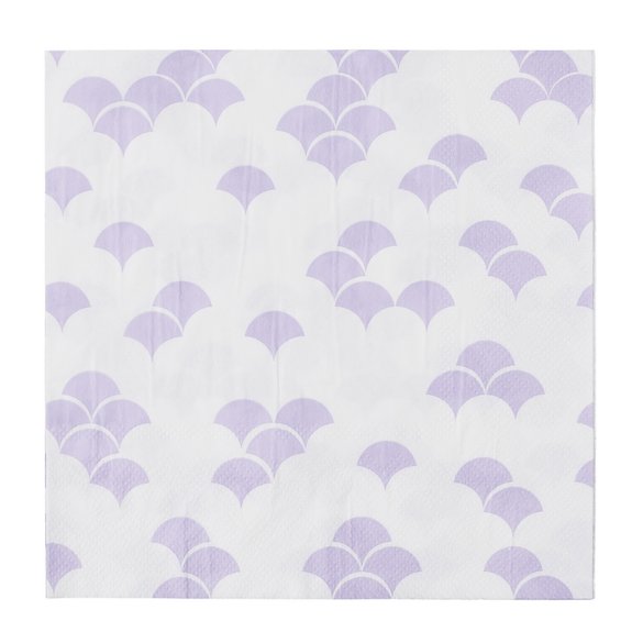 20 serviettes en papier Sirène