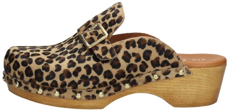 Red Rag Clogs beige