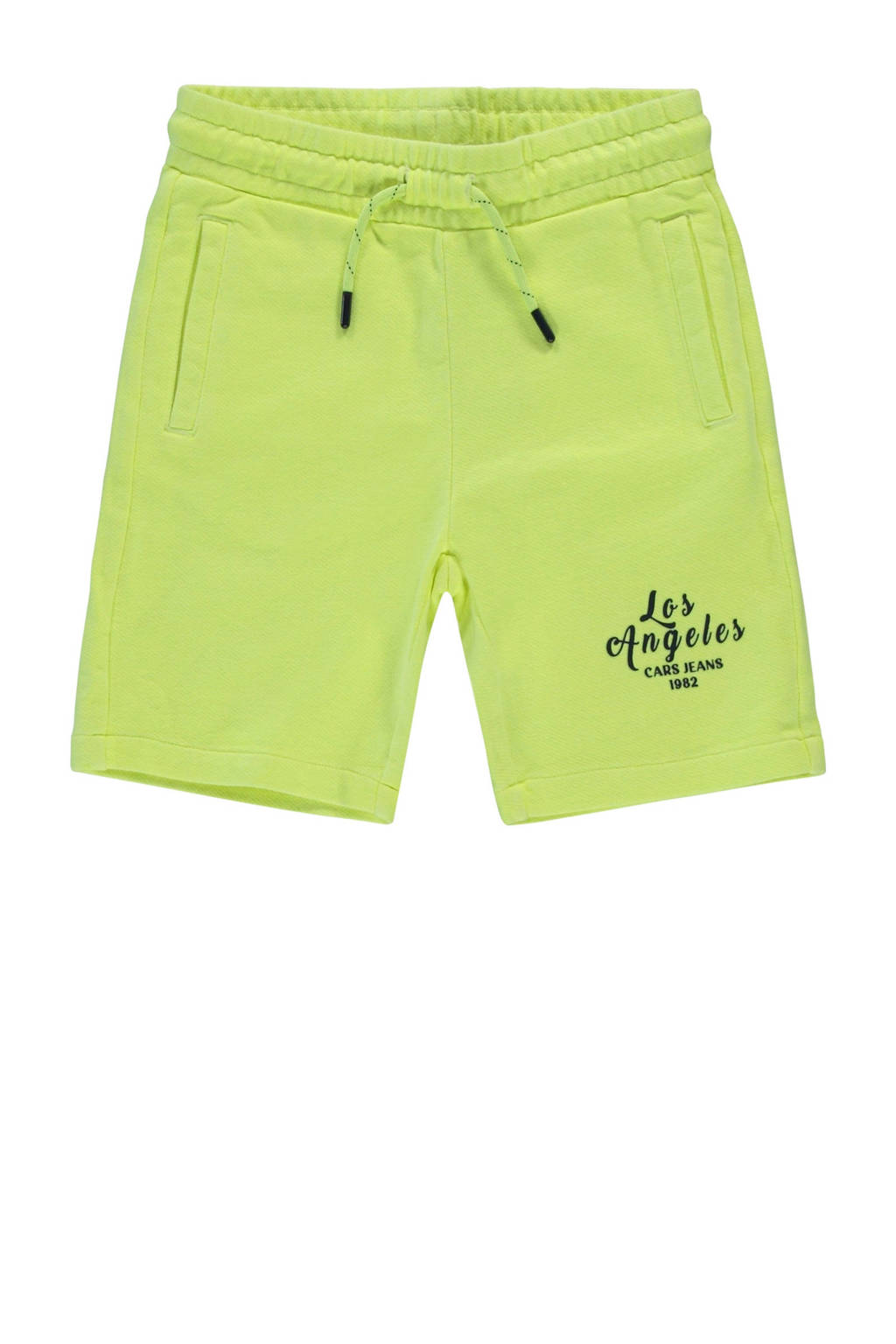 Cars sweatshort GRUSS neon geel