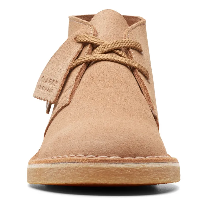 Clarks Bottines Lacets Desert Boot Suede | Beige