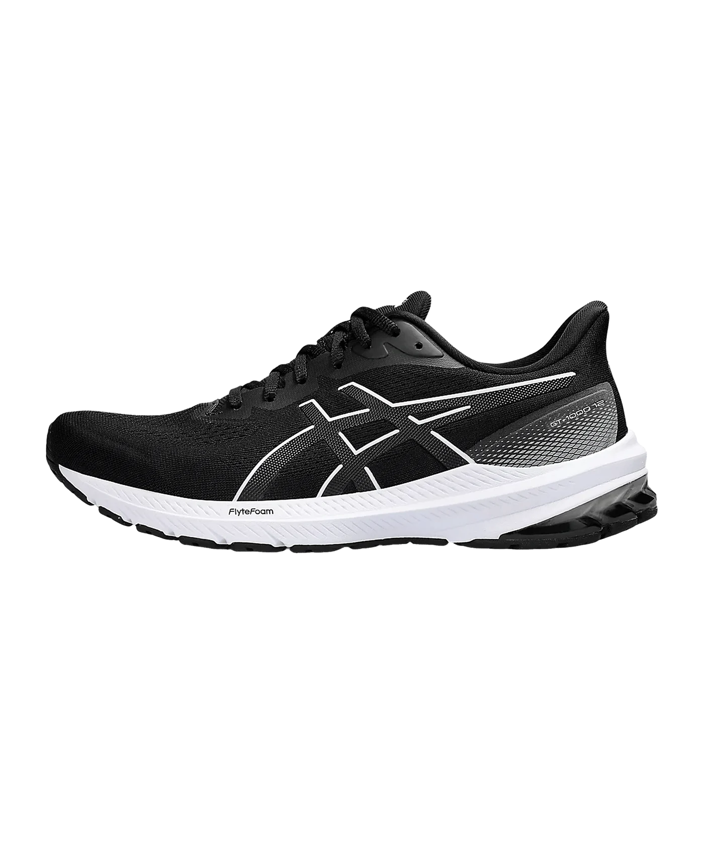 Asics GT-1000 12 Schwarz Weiss F004