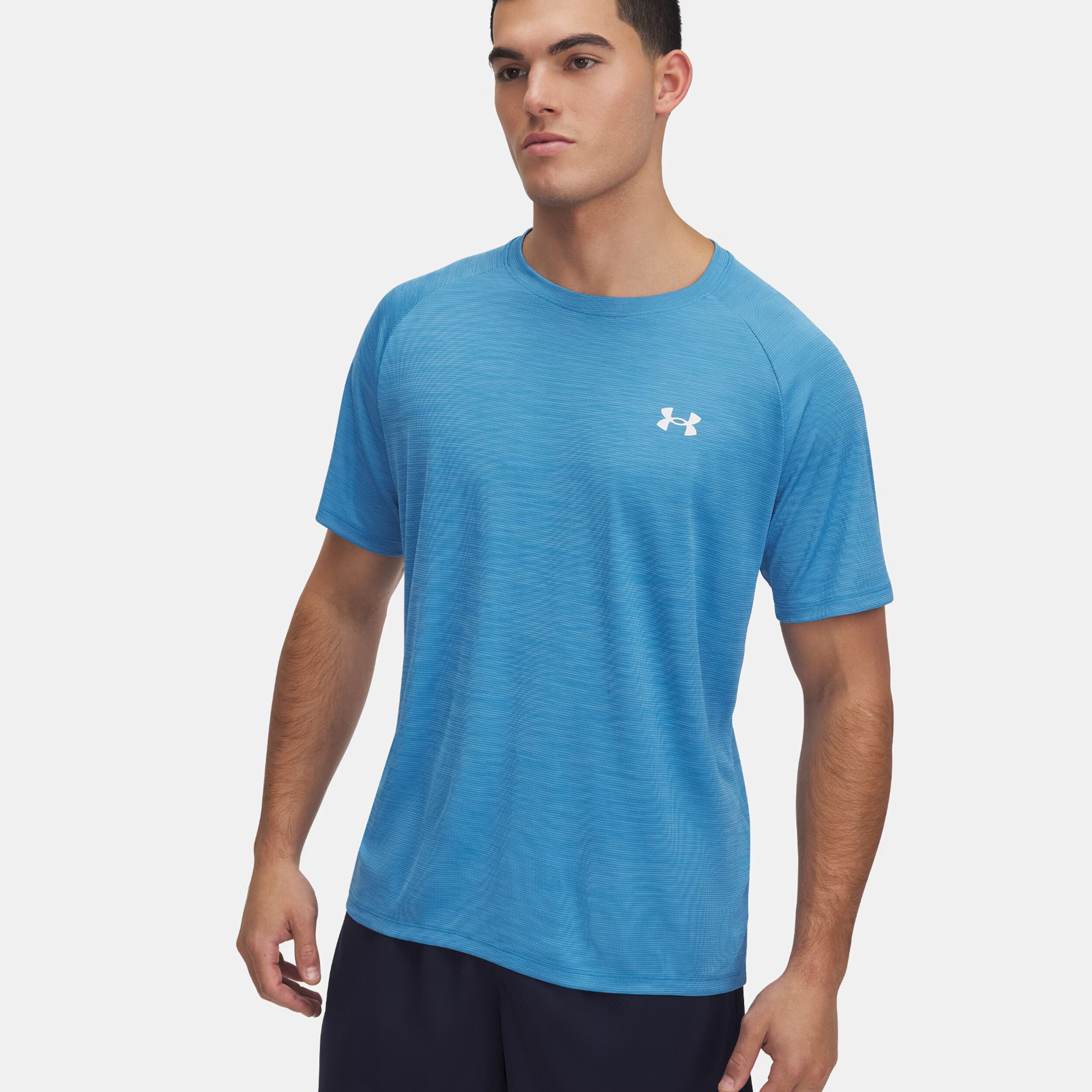 Under Armour Tech Textured T-shirt Hommes - Bleu