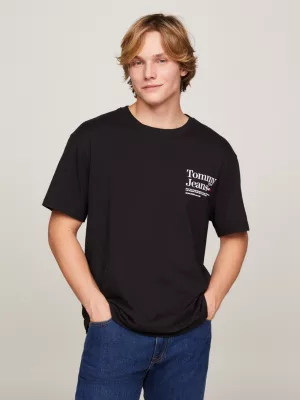 Camiseta moderna com logo nas costas