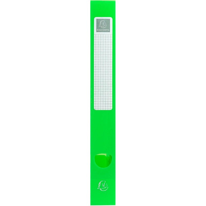 Chemise box translucide plastique personnalisable Exacompta Kreacover dos 4 cm