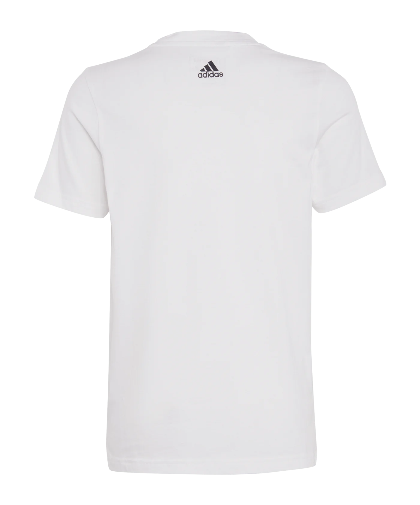 adidas Essentials Linear Logo Cotton T-Shirt Kids Weiss