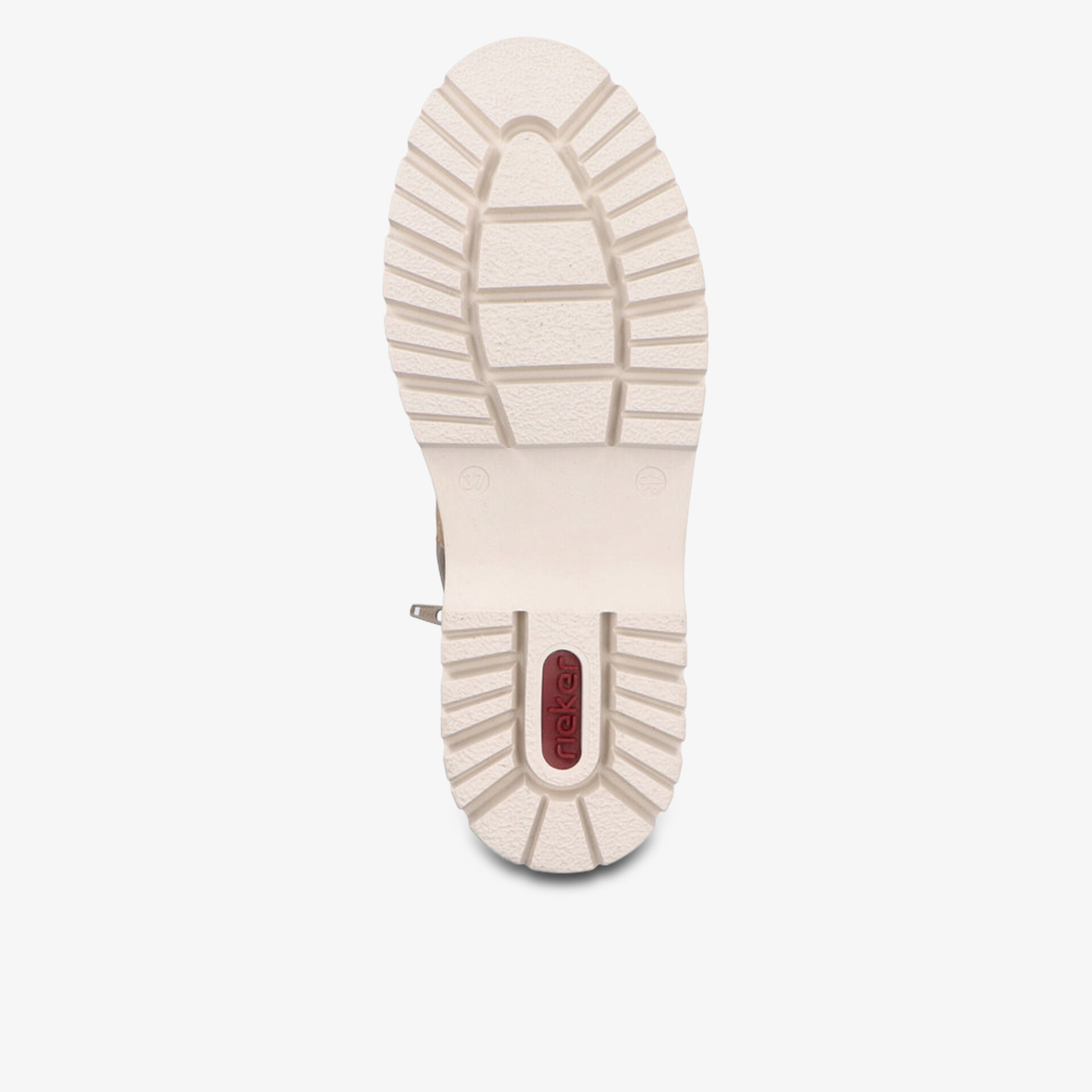 rieker Damen Schnürstiefeletten beige