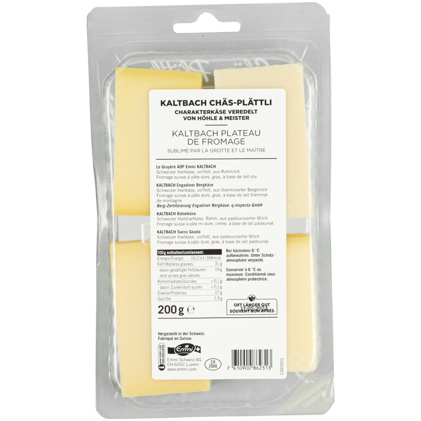 Emmi Kaltbach Käseplättli assortiert