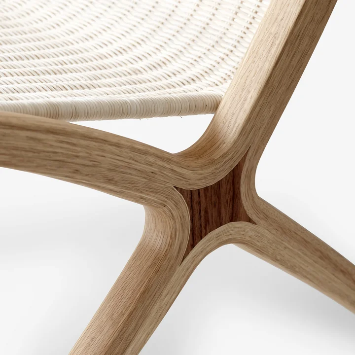 &Tradition - X HM10 Lounge Chair, Eiche lackiert