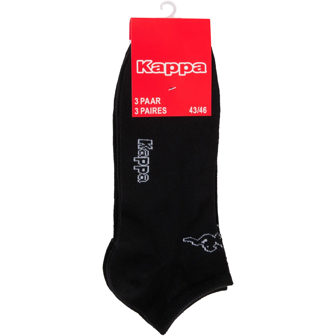 Kappa sneakersokken Maten 43 - 46 | 3 paar