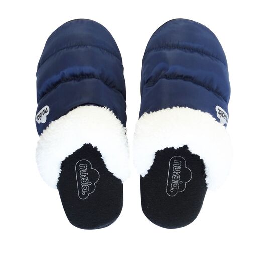 Zapatillas De Casa / Camping Nuvola Zueco Wolly Suela De Goma