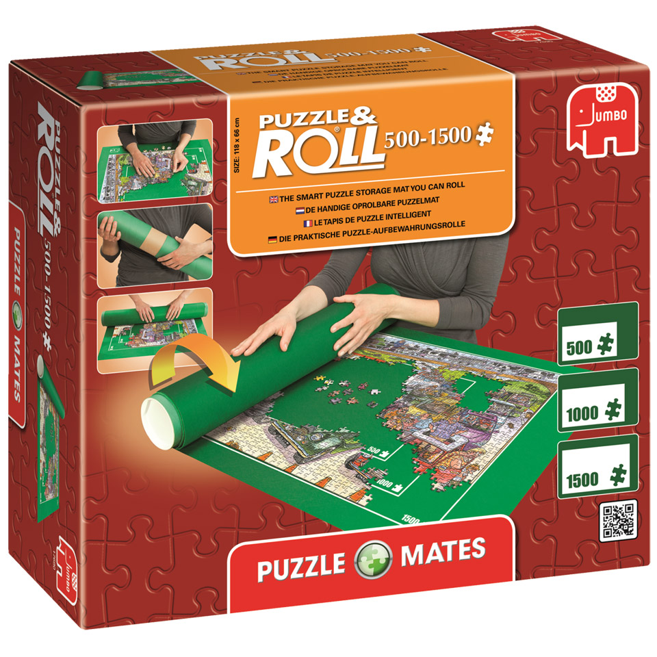 Oprolbare puzzelmat - 1500 stukjes