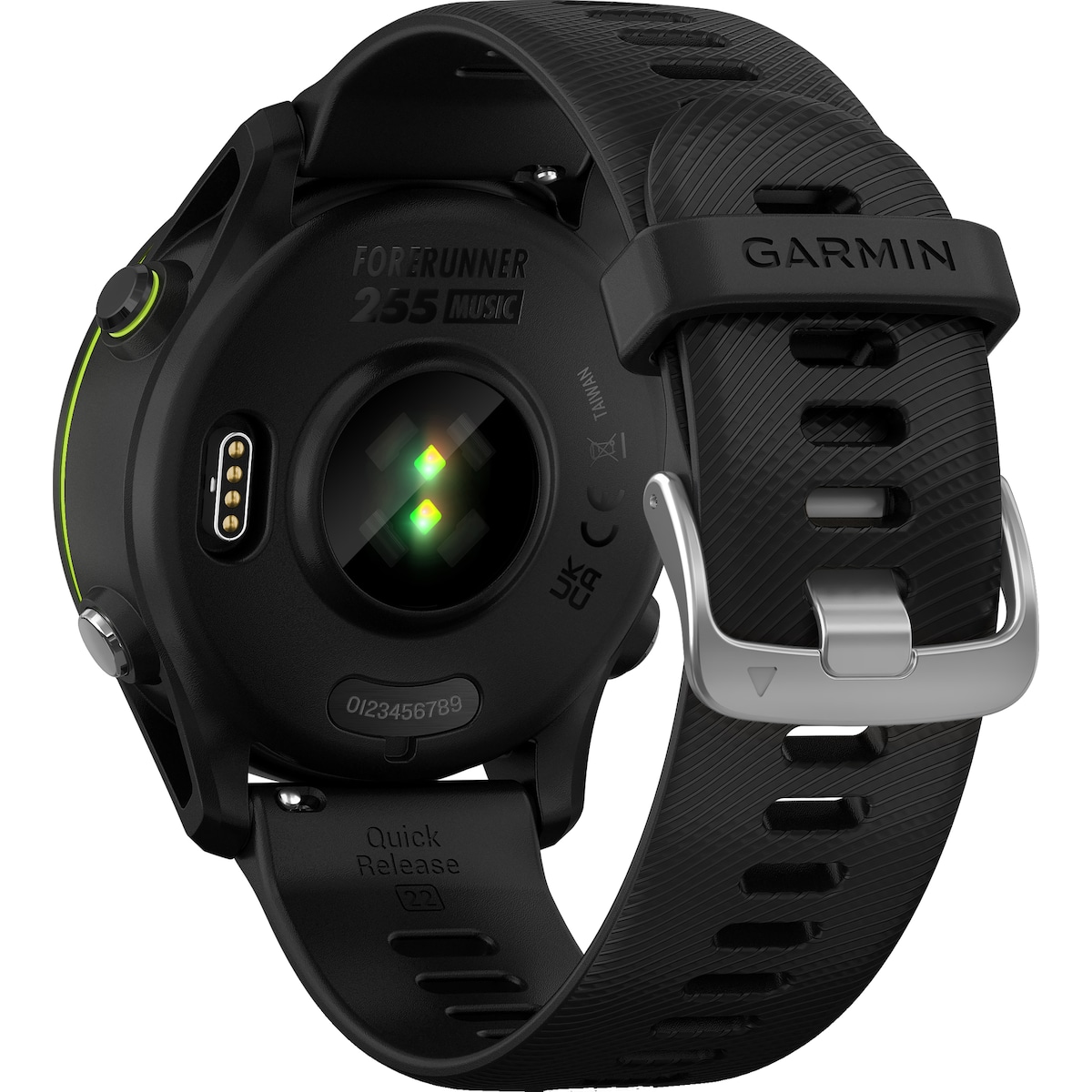 Garmin Forerunner 255 Music sportsklokke (sort)