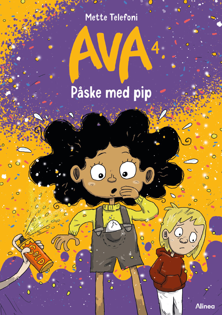 Ava 4 - Påske Med Pip, Blå Læseklub - Mette Telefoni - Bog