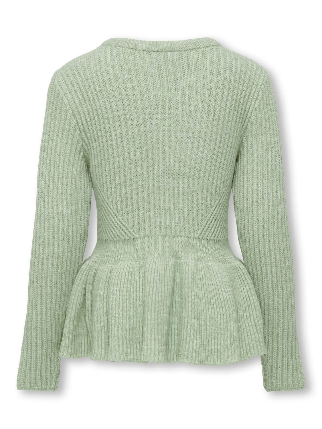 KOGNEWKATIA Strickpullover Smoke Green
