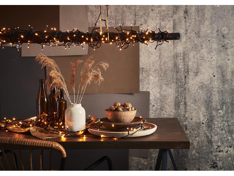 Star Trading LED Lichterkette Golden 5.6 m, 80 LEDs Lichterkette für den Aussenbereich